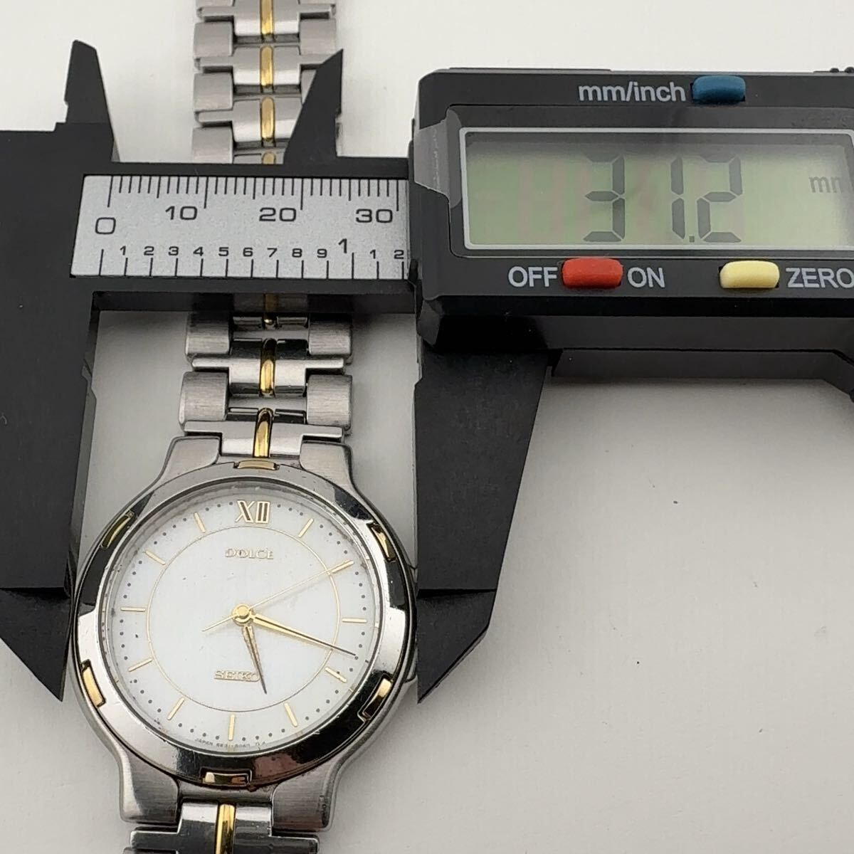 SEIKO 5E31-6D50 セイコー DOLCE ドルチェ クォーツ シェル文字盤 