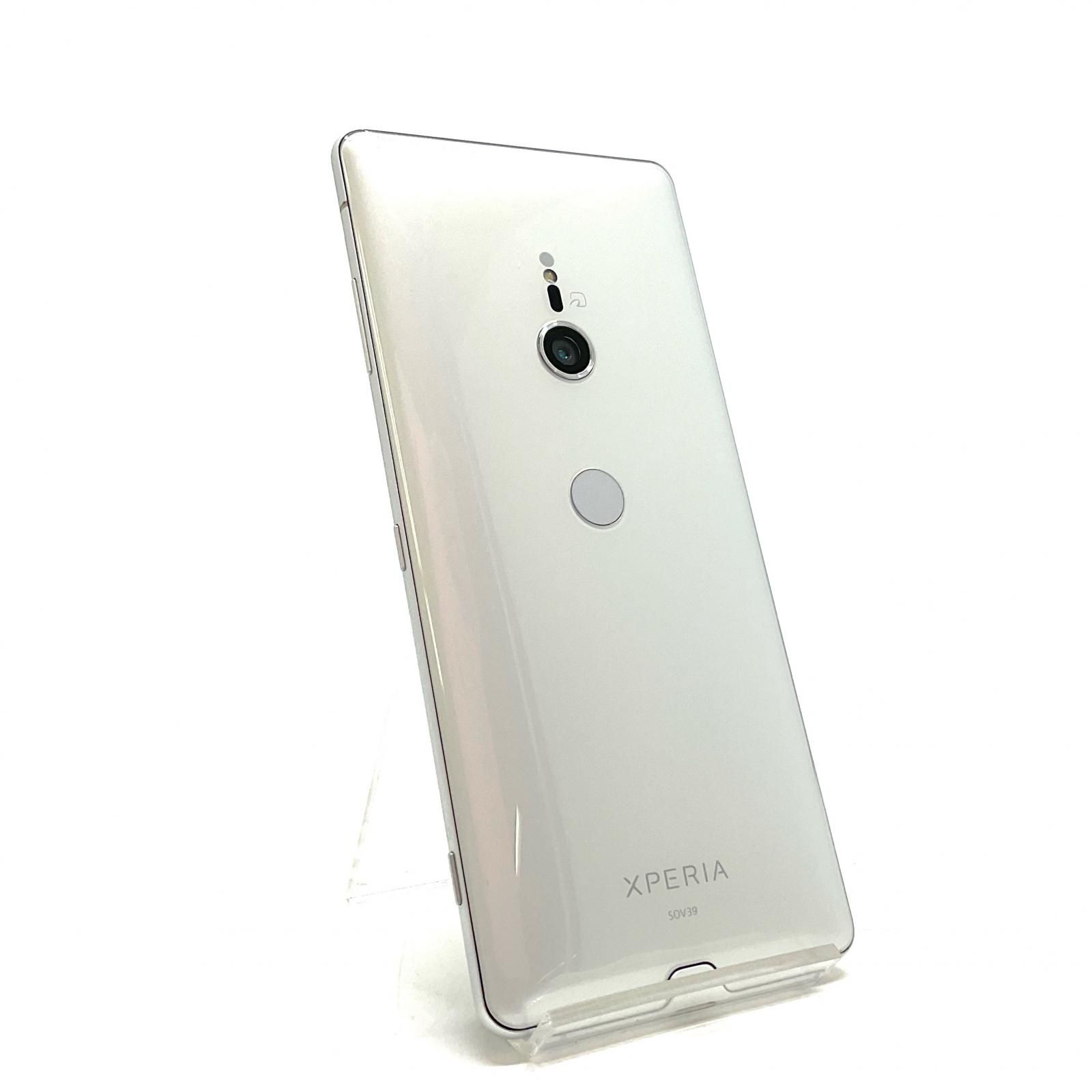 全額返金保証】【最速発送】Sony Xperia XZ3 64GB ホワイトシルバー au