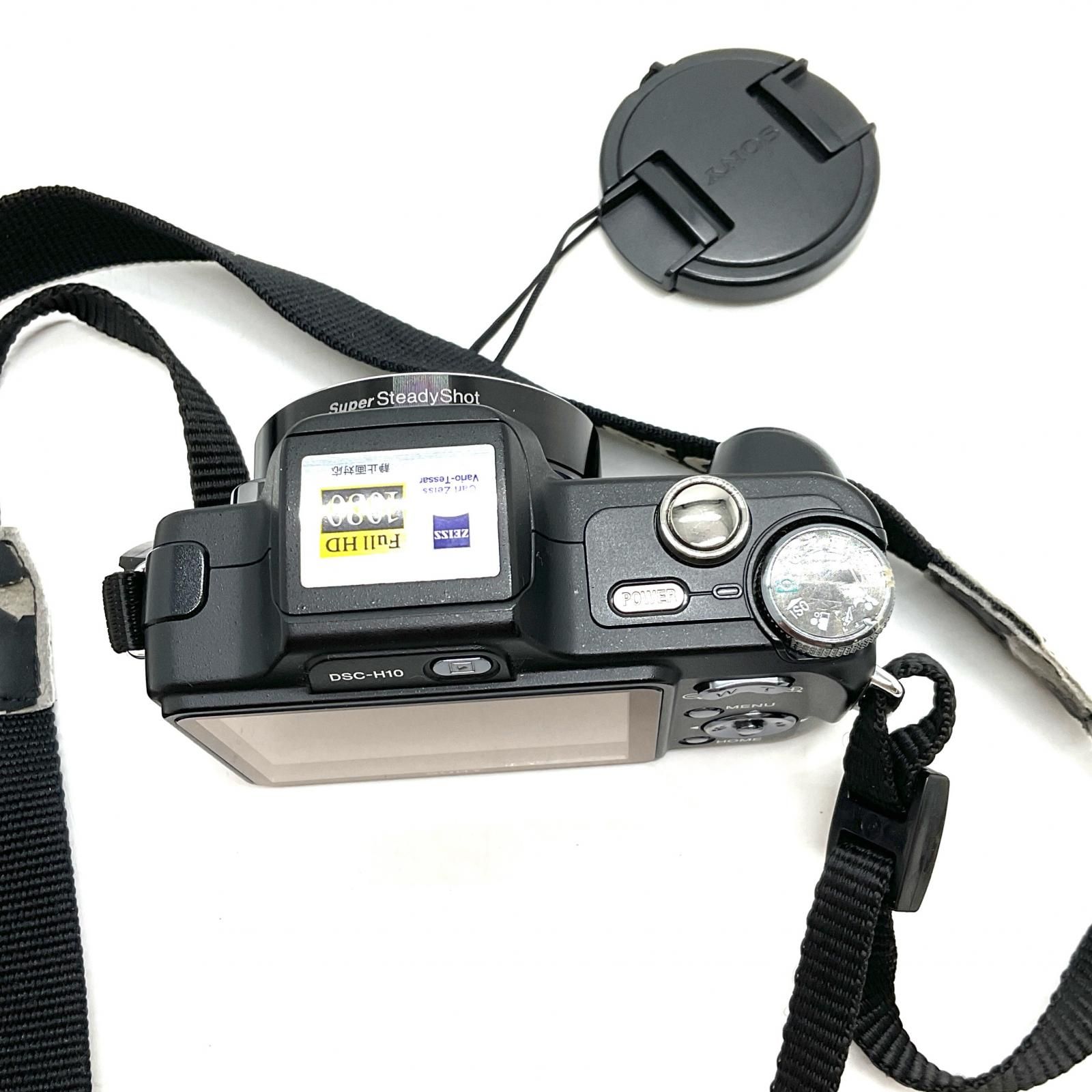 【美品・動作確認済】SONY Cyber-Shot DSC-H10 付属品有り 全額返金保証】【最速発送】Sony コンパクトデジタルカメラ