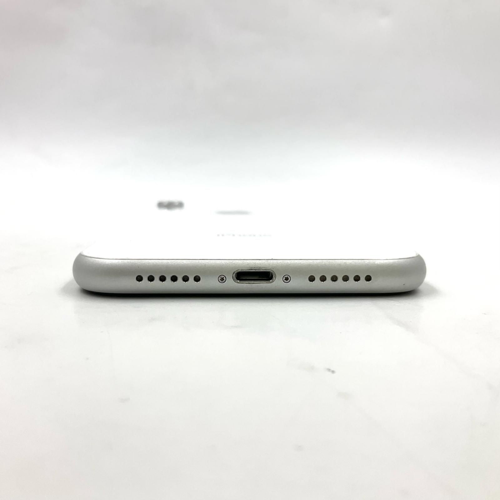 iPhone XR 128GB ホワイト docomo SIMフリー 白ロム 動作確認済 82