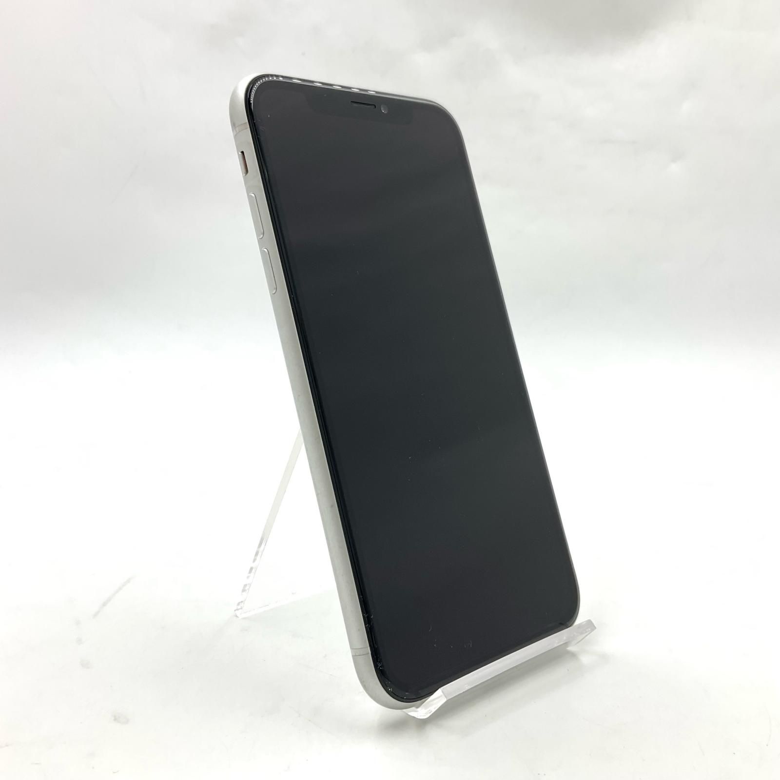 iPhone XR 128GB ホワイト docomo SIMフリー 白ロム 動作確認済 82