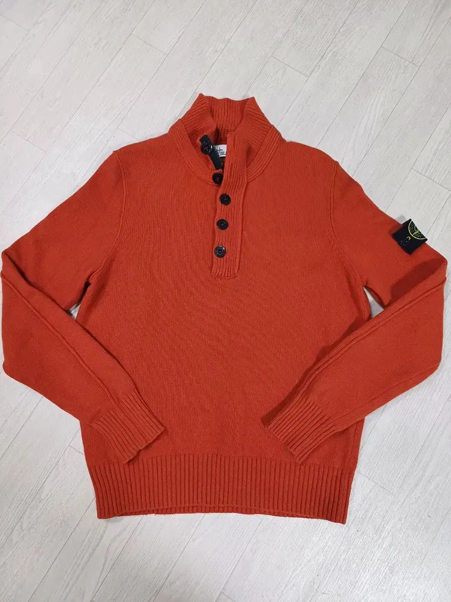 STONE ISLAND ストーンアイランド ハイネック ハーフジップ ニット M