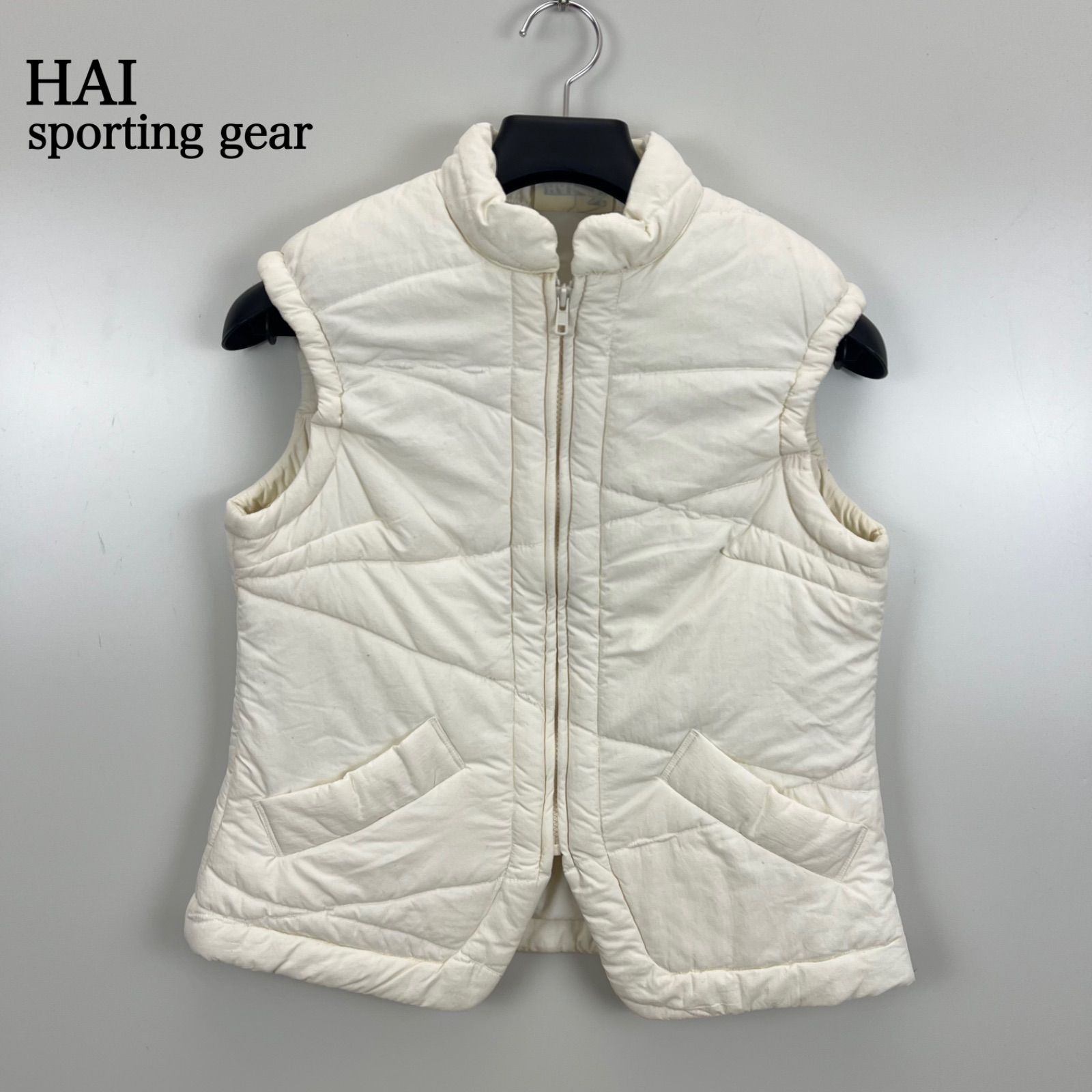 HAI sporting gear 80s ISSEY MIYAKE archive SAMPLE puff vest M