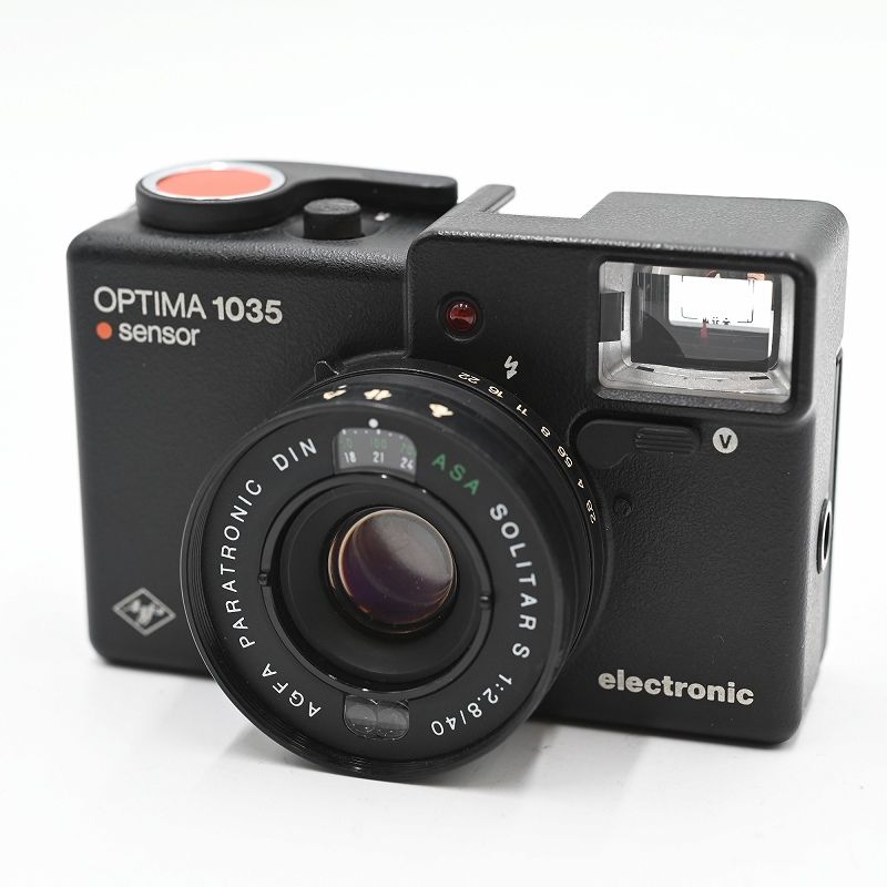 フィルムカメラ AGFA OPTIMA 1035 SOLITAR S 40mm f2.8 Agfa Optima 1035 sensor with Solitar S 1:2.8/40 lens – Hard to