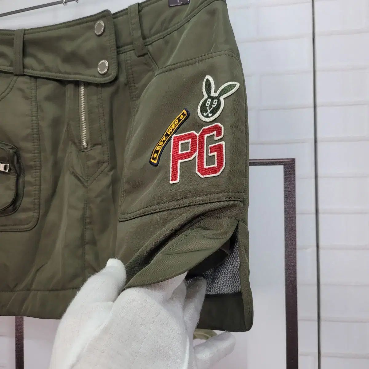 パーリーゲイツ ゴルフ ダウン スカート ゴルフスカート 0サイズ 状態