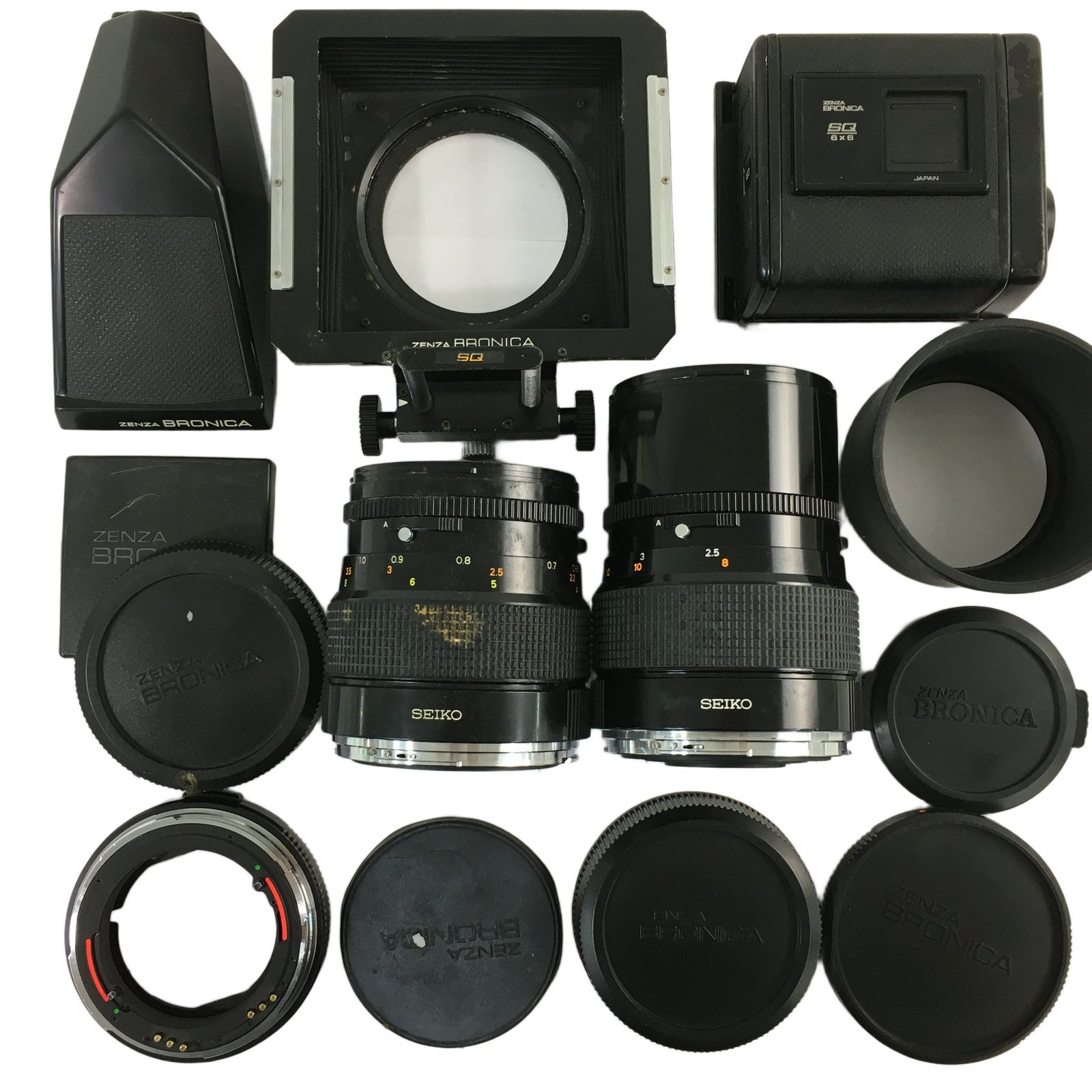 ZENZA BRONICA ゼンザブロニカ SQ-A 6×6 中判 カメラ F=2.8 80mm 他