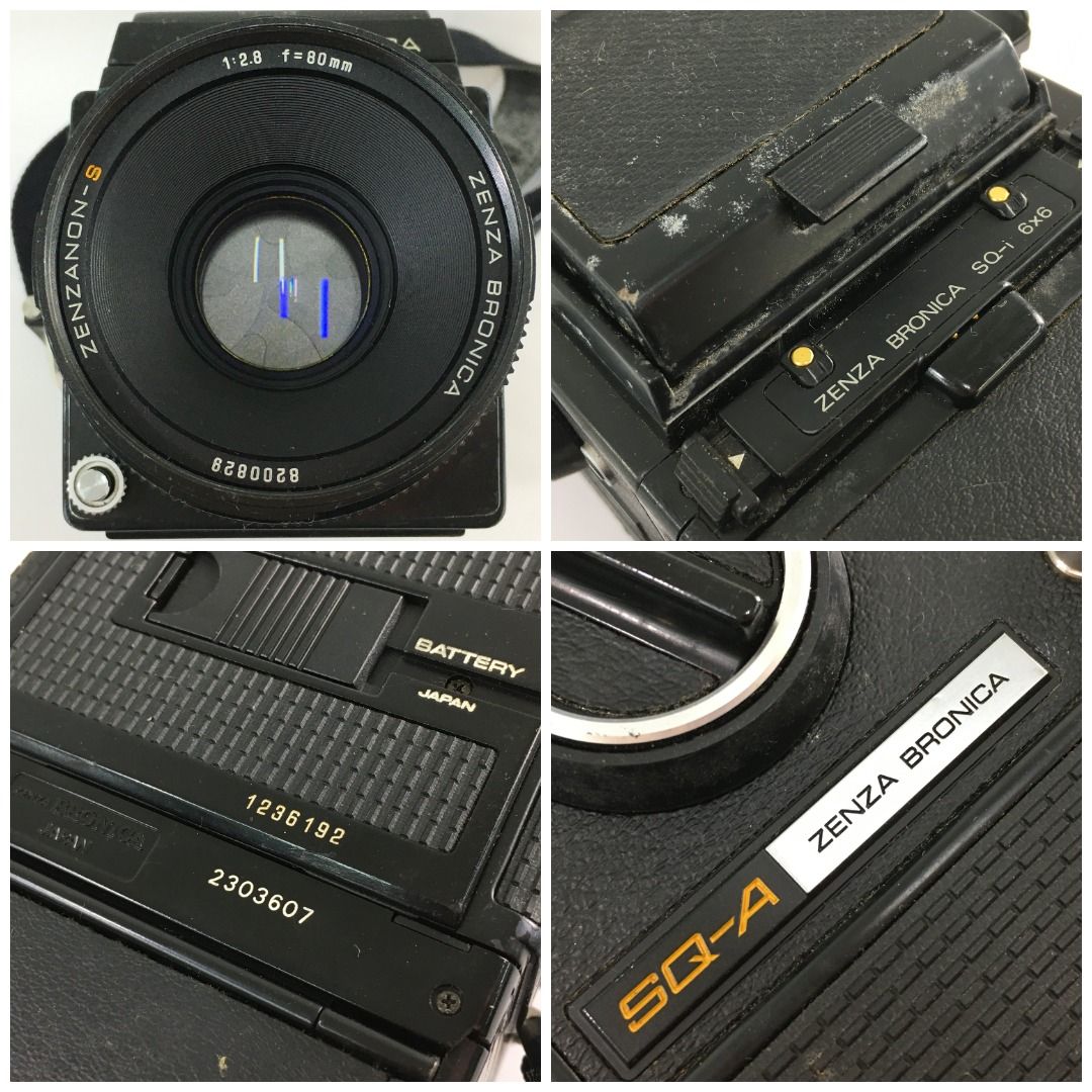 ZENZA BRONICA ゼンザブロニカ SQ-A 6×6 中判 カメラ F=2.8 80mm 他