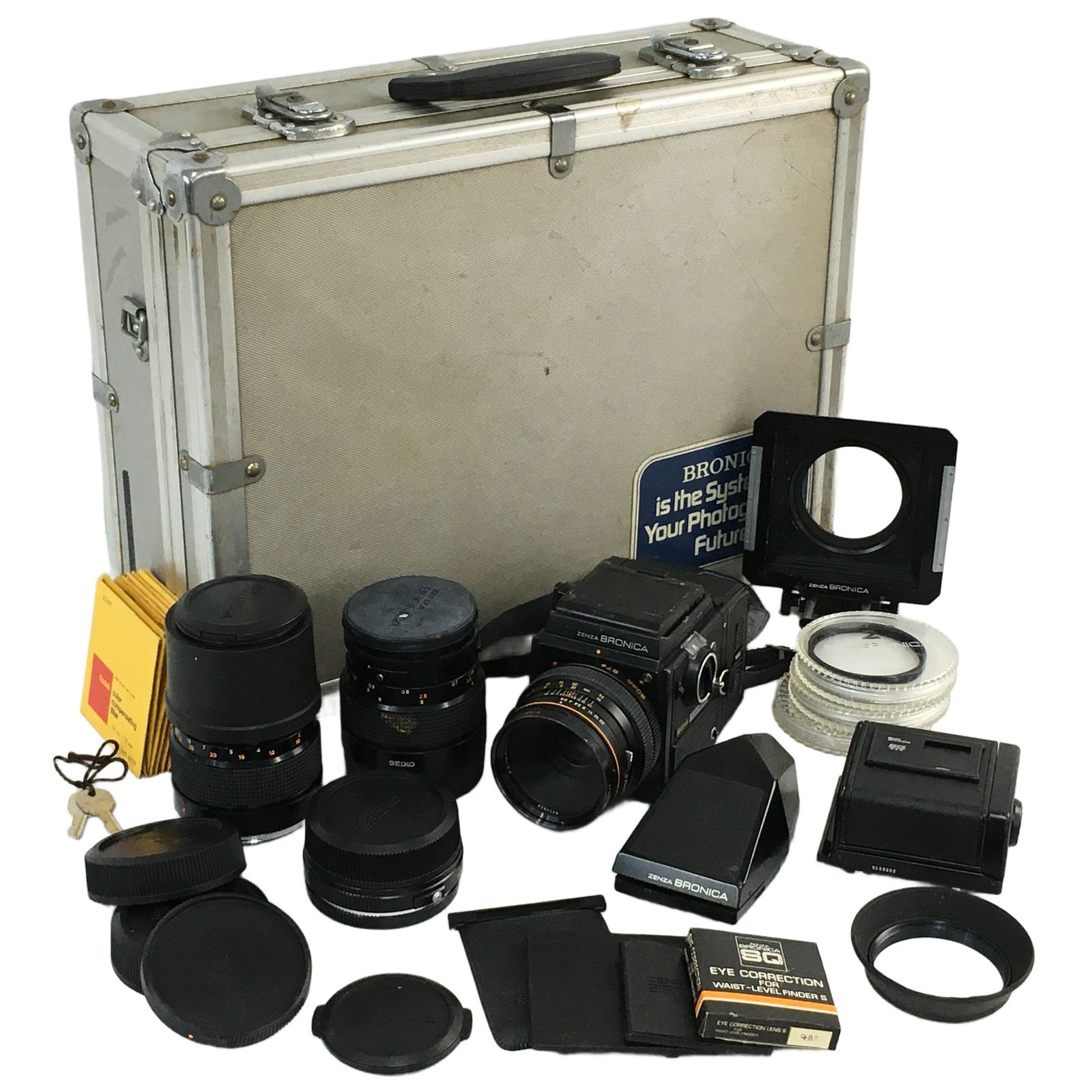 ZENZA BRONICA ゼンザブロニカ SQ-A 6×6 中判 カメラ F=2.8 80mm 他