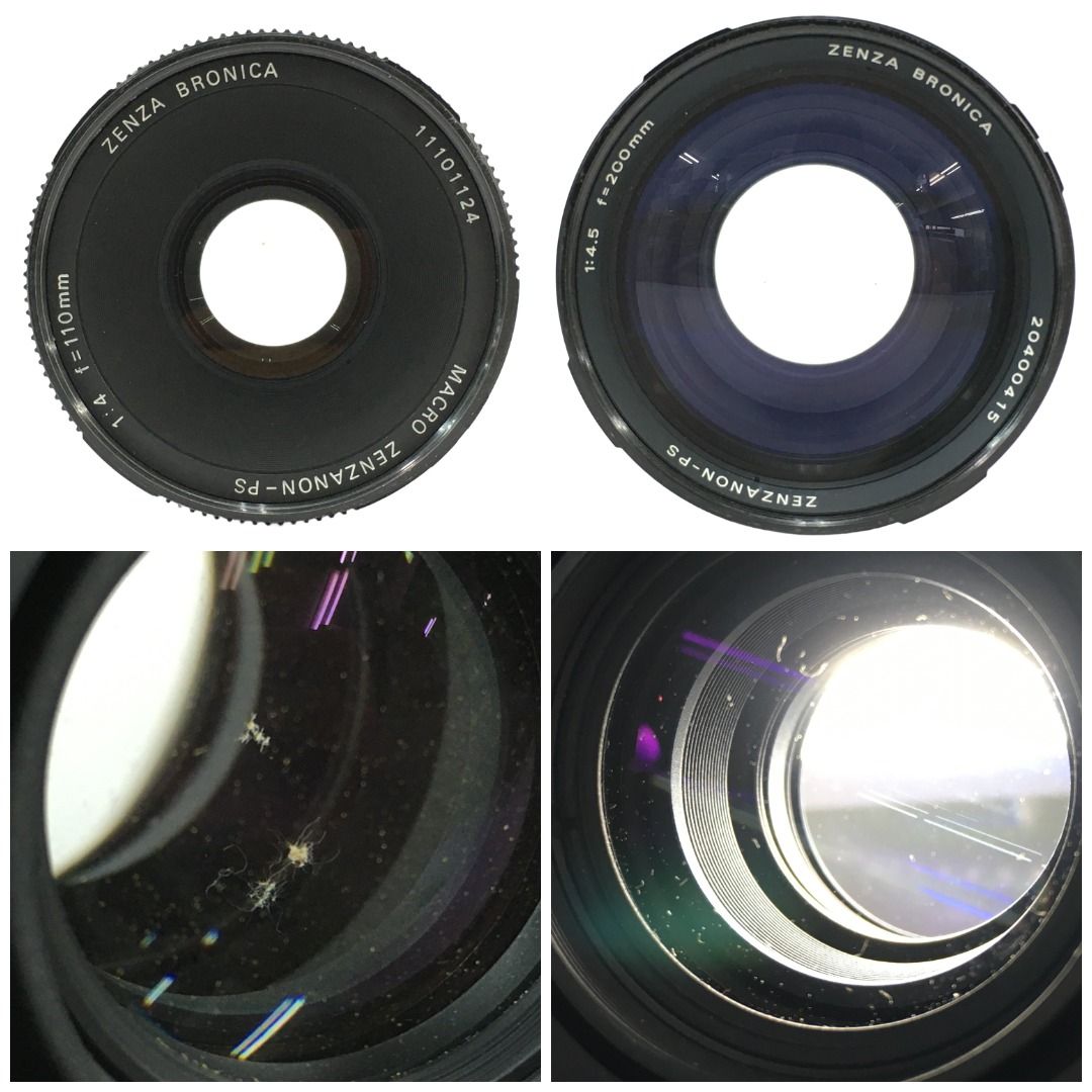 ZENZA BRONICA ゼンザブロニカ SQ-A 6×6 中判 カメラ F=2.8 80mm 他