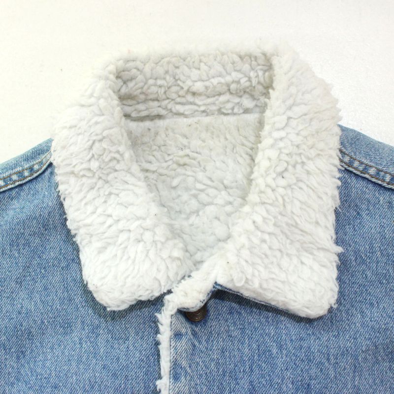 90s USA製 vintage Levi's 裏ボア デニムジャケット メンズ XLサイズ