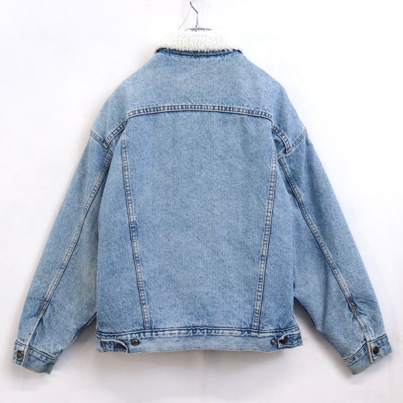 【MADE IN USA】90s Levi's デニム裏ボアジャケット/ XL 90s USA製 vintage Levi's 裏ボア デニムジャケット メンズ XLサイズ