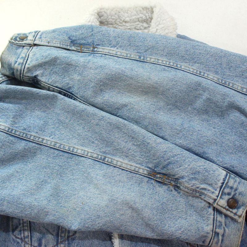 90s USA製 vintage Levi's 裏ボア デニムジャケット メンズ XLサイズ