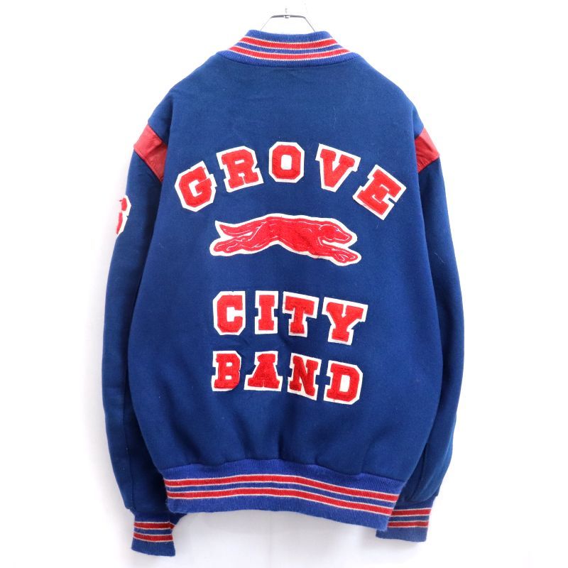 90s USA製 vintage DeLONG 中綿 ウール スタジャン メンズ 表記XL