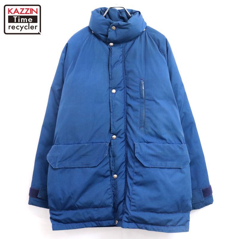 80s USA製 vintage THENORTHFACE 茶タグ ダブルジップ ダウン