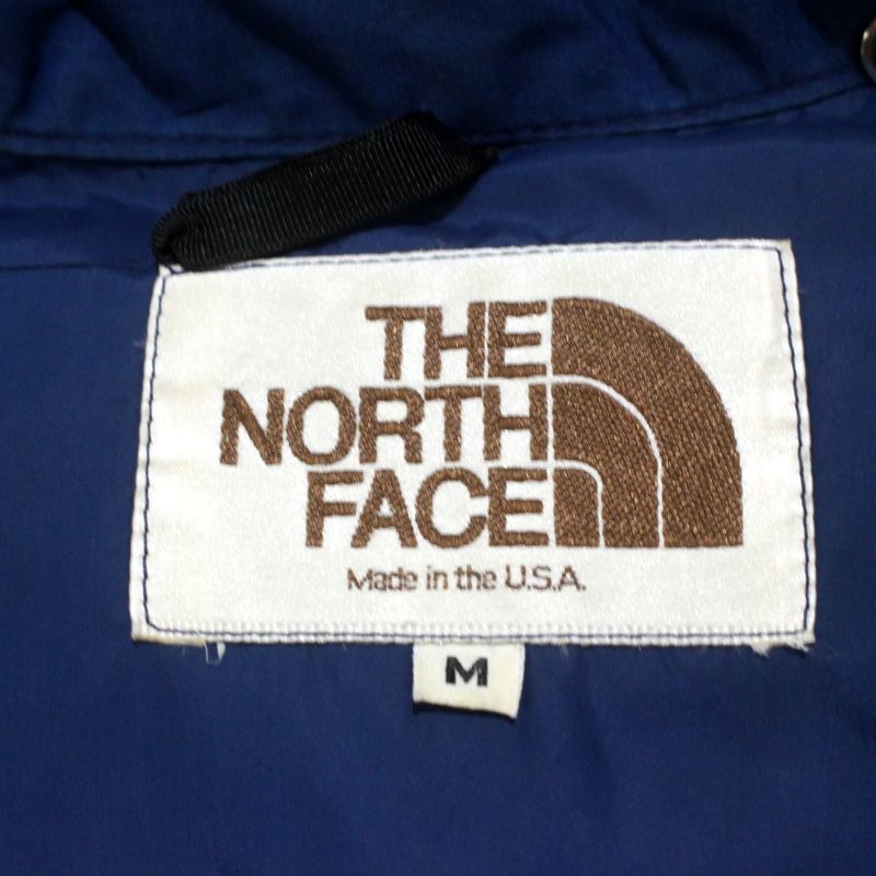 80s USA製 vintage THENORTHFACE 茶タグ ダブルジップ ダウン