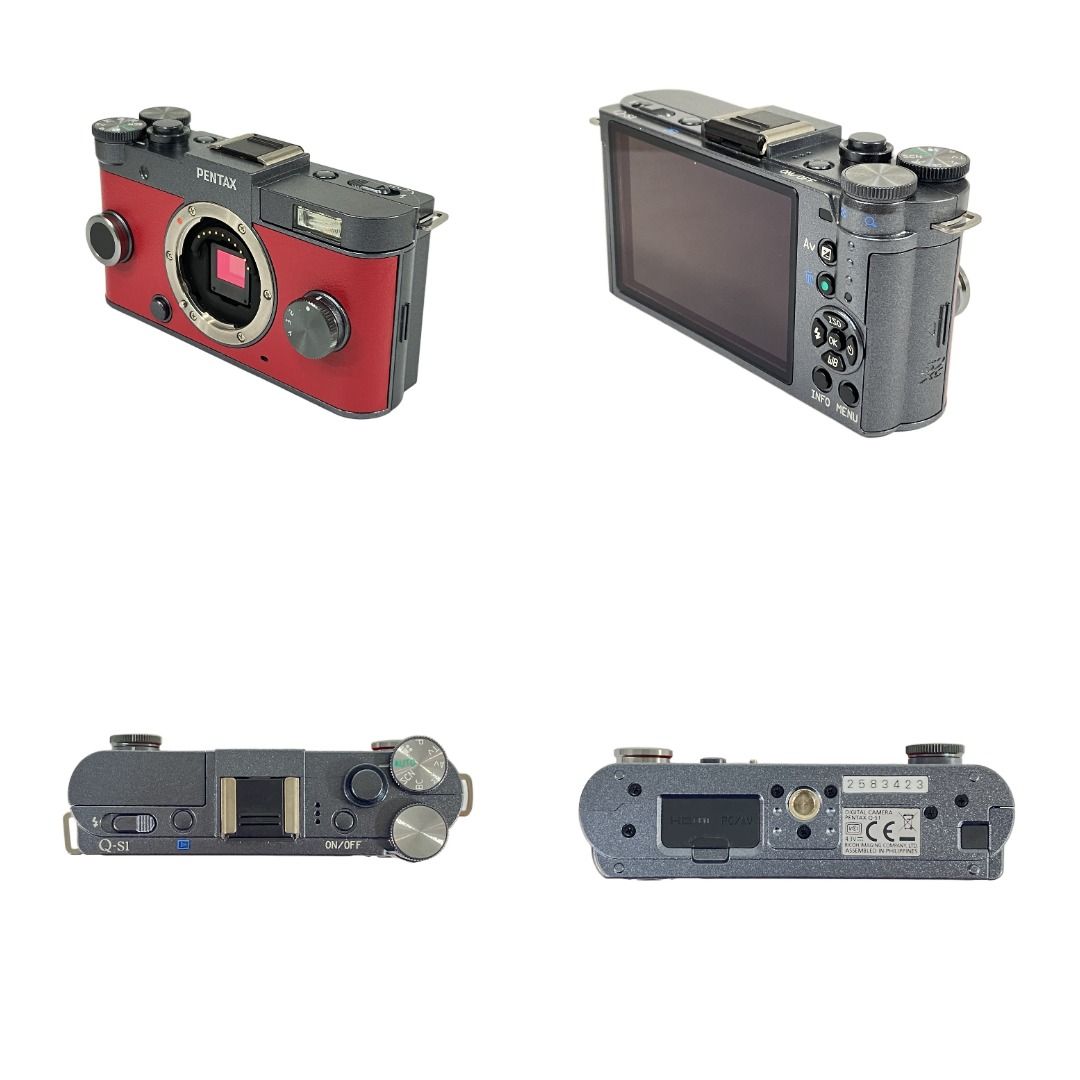 PENTAX Q-S1 ミラーレス一眼カメラ 02 STANDARD ZOOM F2.8-4.5 5-15mm