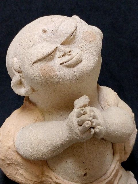 小林牧牛 陶人形 置物 お地蔵さま 約11.5cm コレクション ☆ - メルカリ