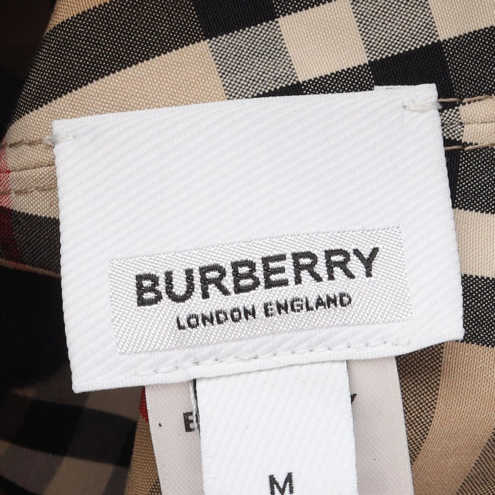 【未使用タグ付き】Burberry バーバリーバケットハット　ノバチェック バーバリー BURBERRY ハット ノバチェック その他 バケットハット ユニ