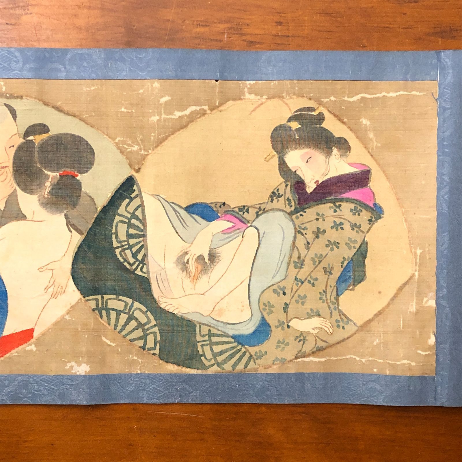 「赤富士」松下和代 富士山 金彩額縁 日本画 絵画 赤色 黄色袋付き 赤富士」松下和代 富士山 金彩額縁 日本画 絵画 共シール 金落款 黄色