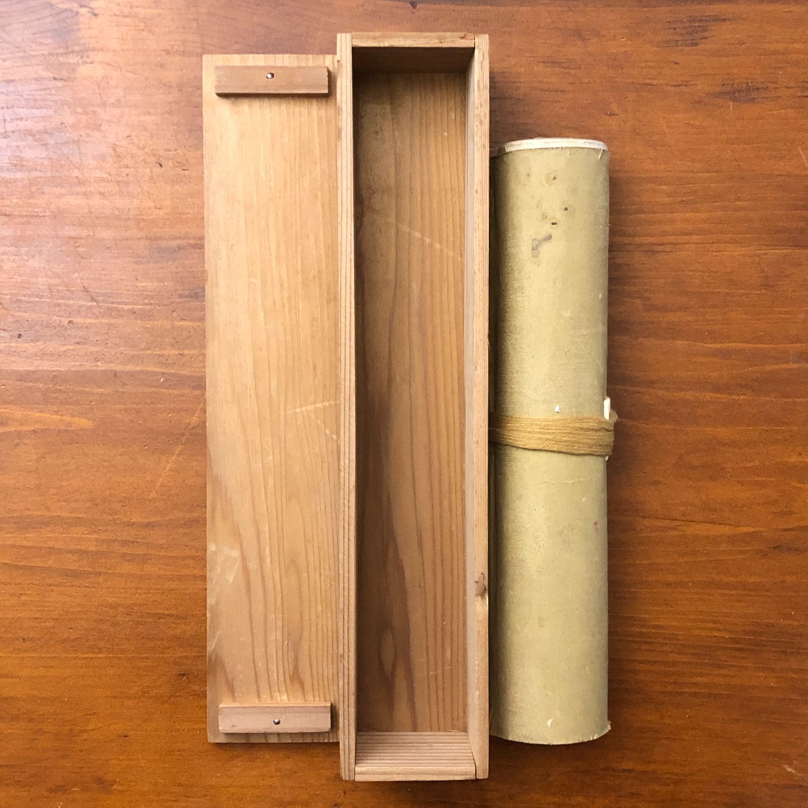 春画巻物 2m超 木箱入 絹本着彩 肉筆 ☆秘画/浮世絵美術/秘蔵品/艶画