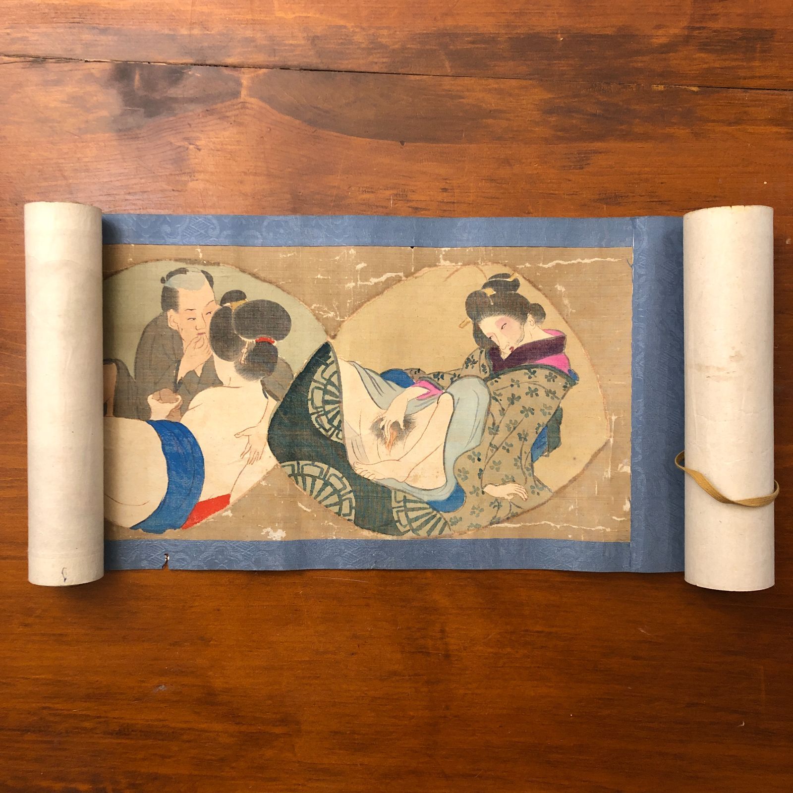 赤富士」松下和代 富士山 金彩額縁 日本画 絵画 共シール 金落款 黄色