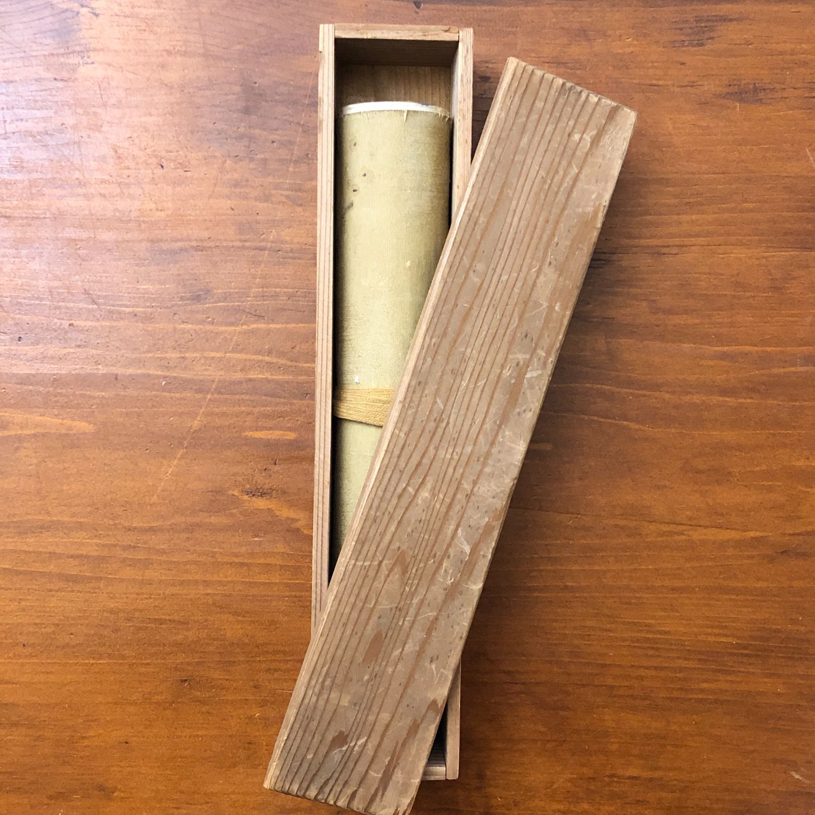 春画巻物 2m超 木箱入 絹本着彩 肉筆 ☆秘画/浮世絵美術/秘蔵品/艶画