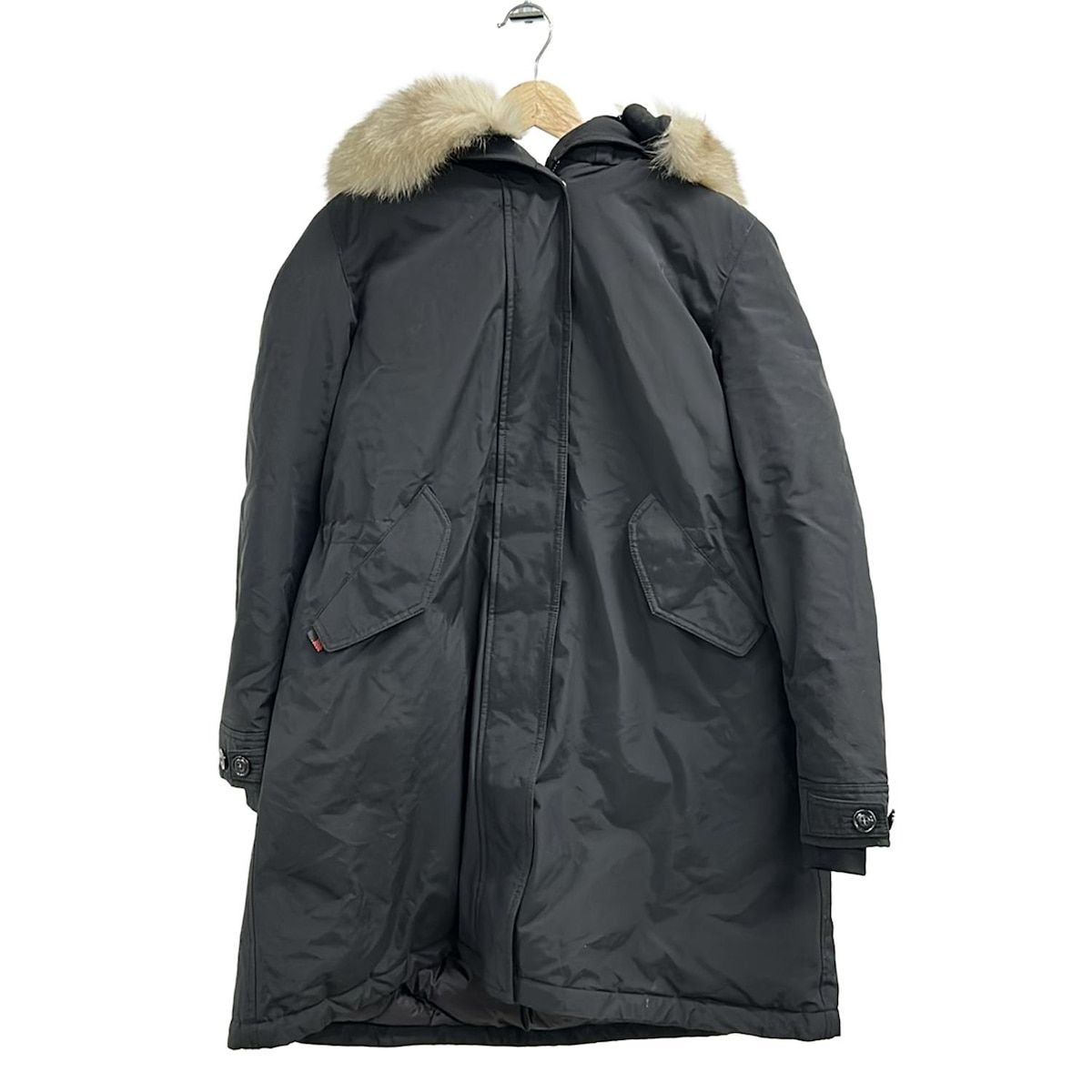 WOOLRICH(ウールリッチ) ダウンコート サイズS レディース美品 - 黒 