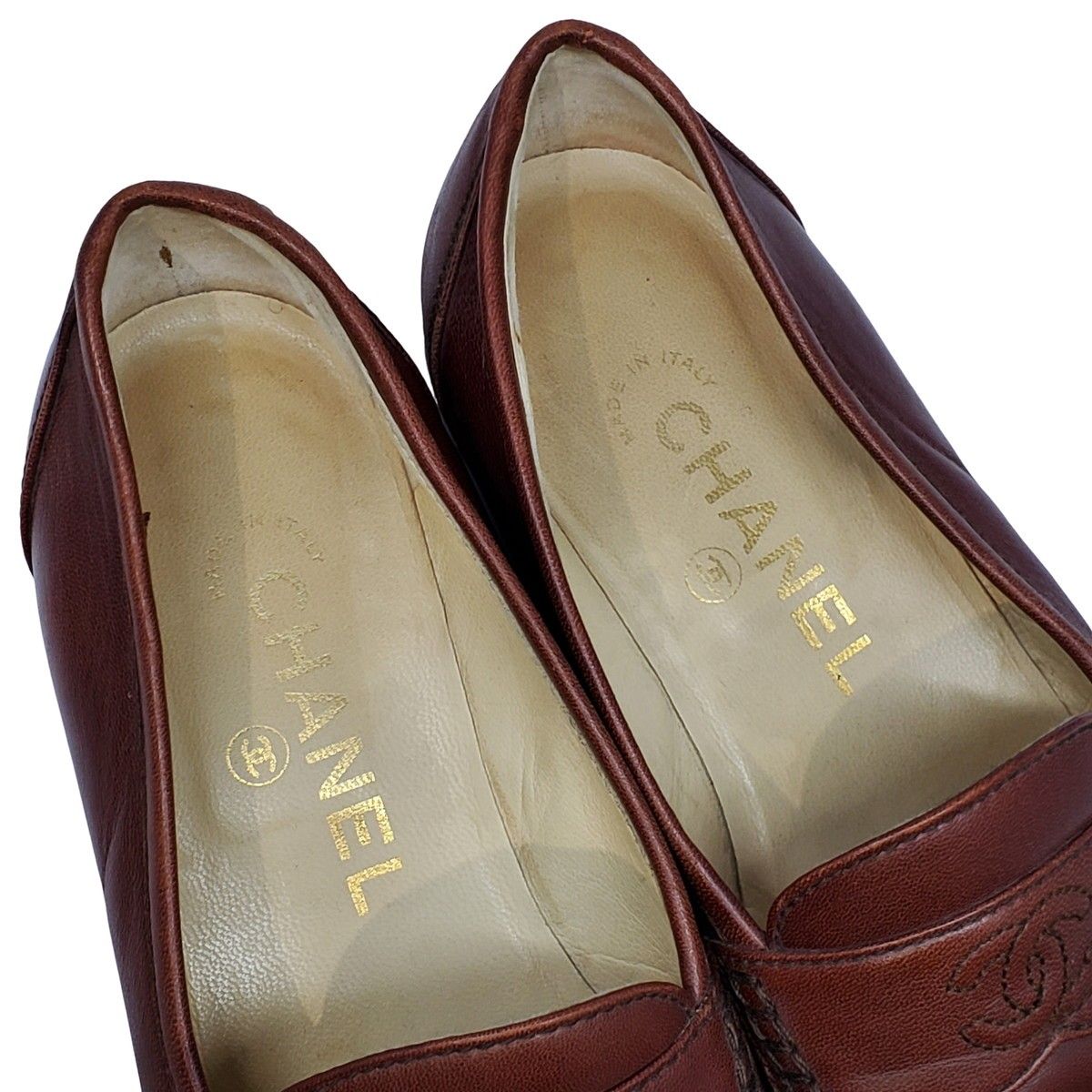 CHANEL シャネル ステッチココマーク ヴィンテージローファー 靴