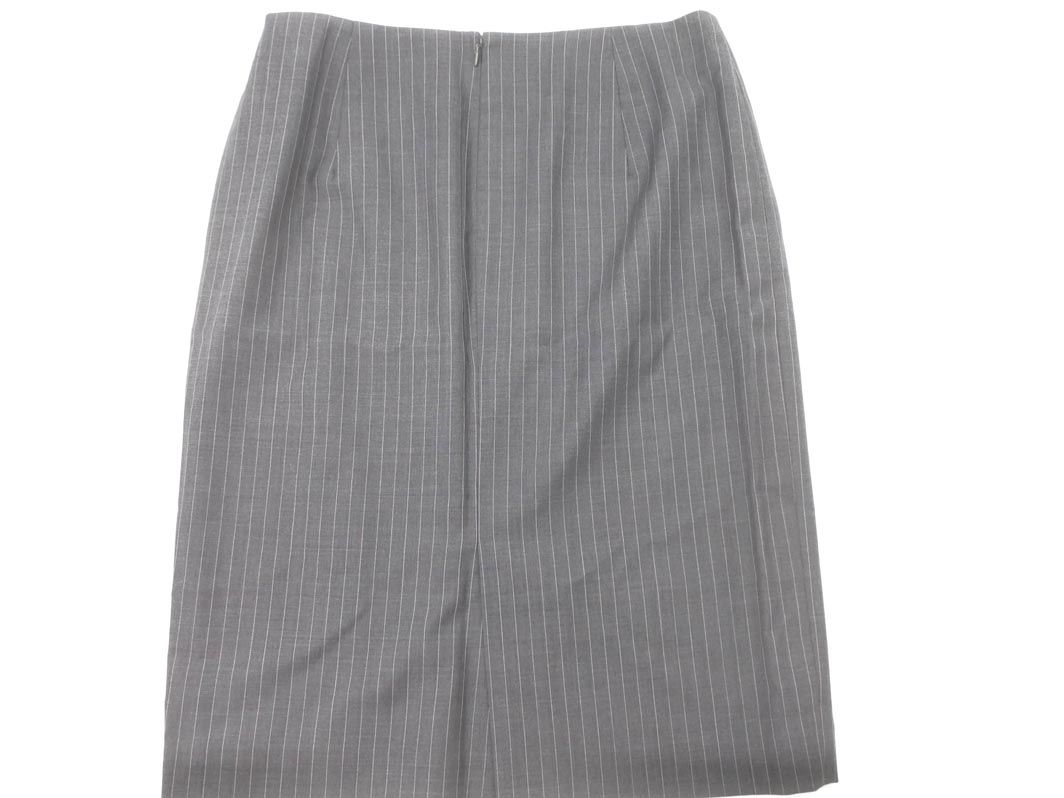 AKIKO OGAWA アキコオガワ ウール混 ストライプ セットアップ