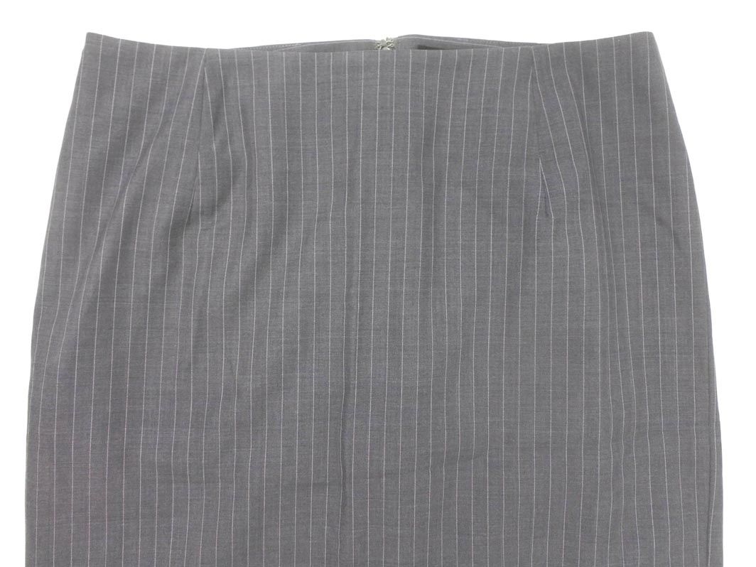 AKIKO OGAWA アキコオガワ ウール混 ストライプ セットアップ