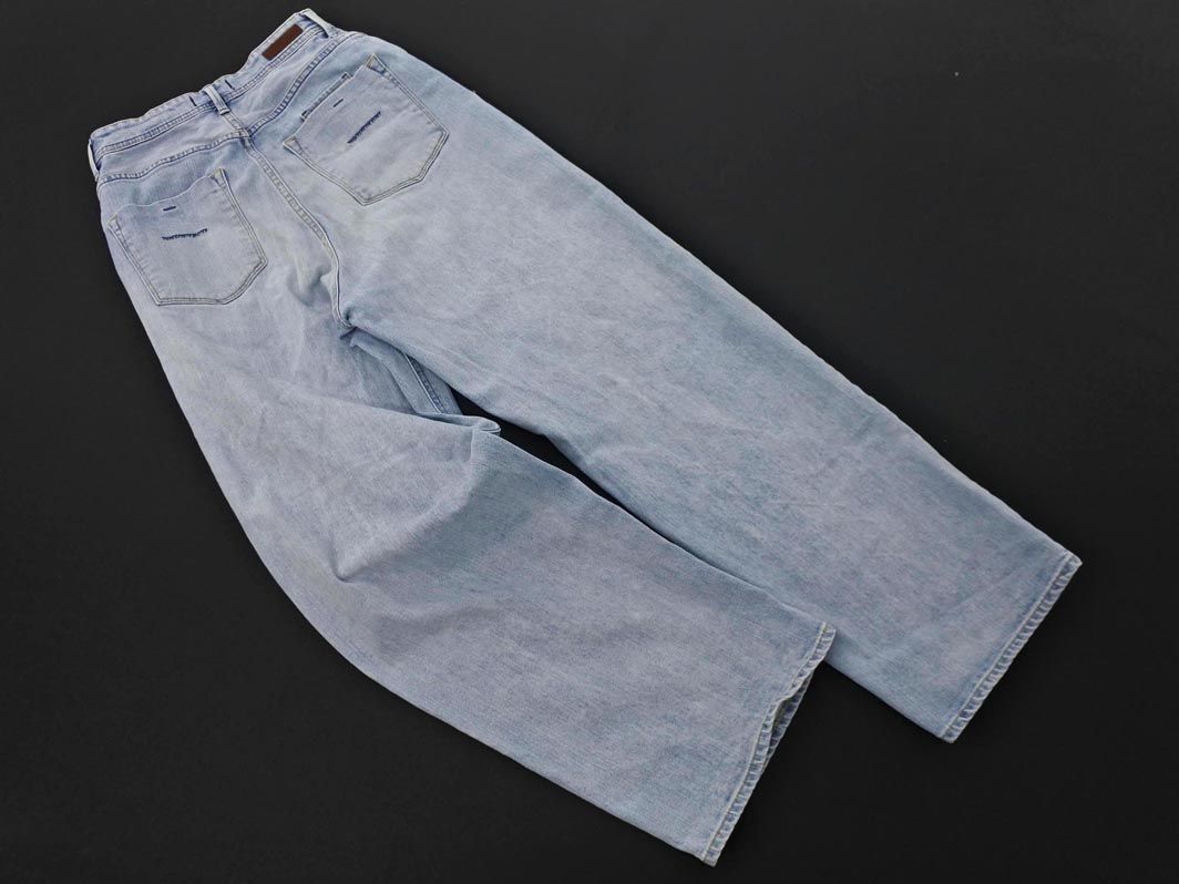 Yanuk ヤヌーク ワイド デニムパンツ size25/水色 □□ レディース