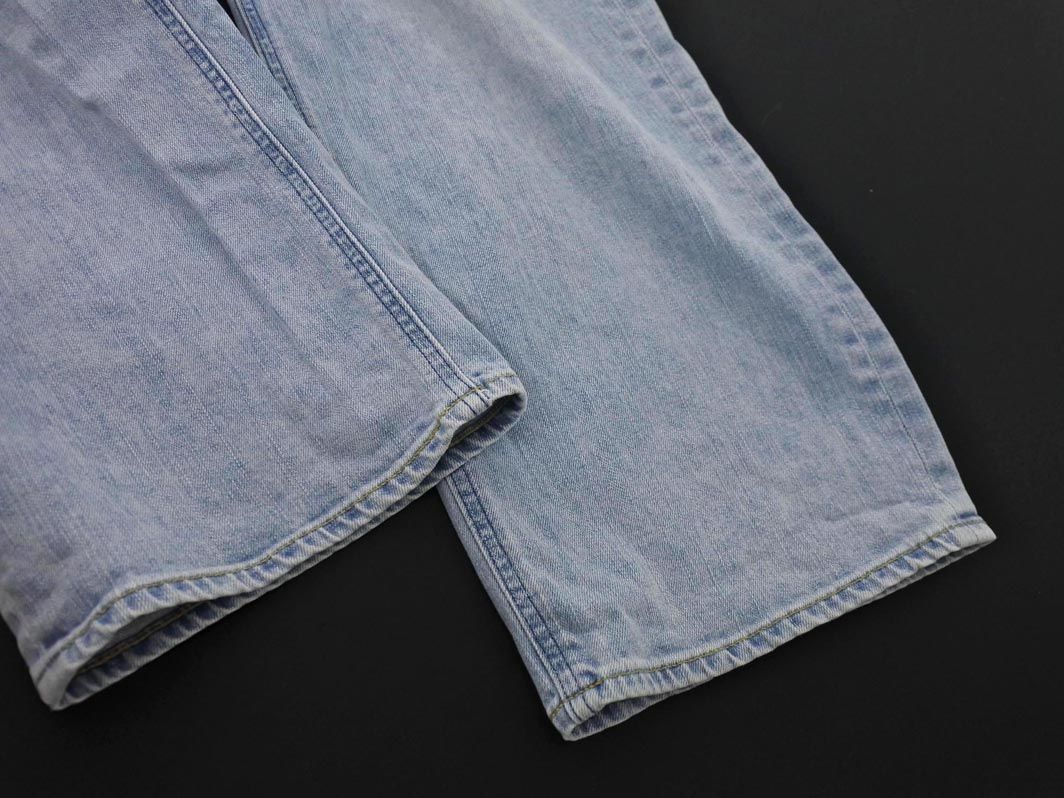 Yanuk ヤヌーク ワイド デニムパンツ size25/水色 □□ レディース