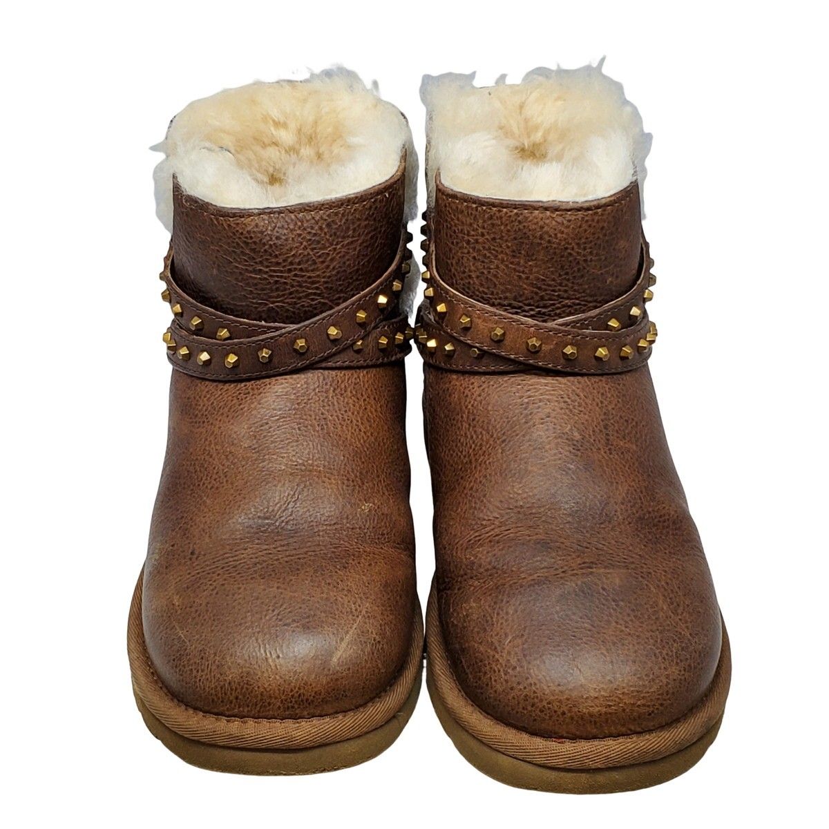 UGG アグ UGG EMERSEN スタッズブーツ ムートン レザーブーツ 靴
