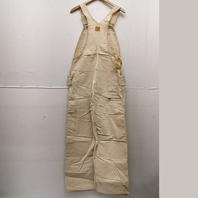 ヴィンテージ 50s CAN'T BUST'EM エプロン付き 生成り オーバーオール