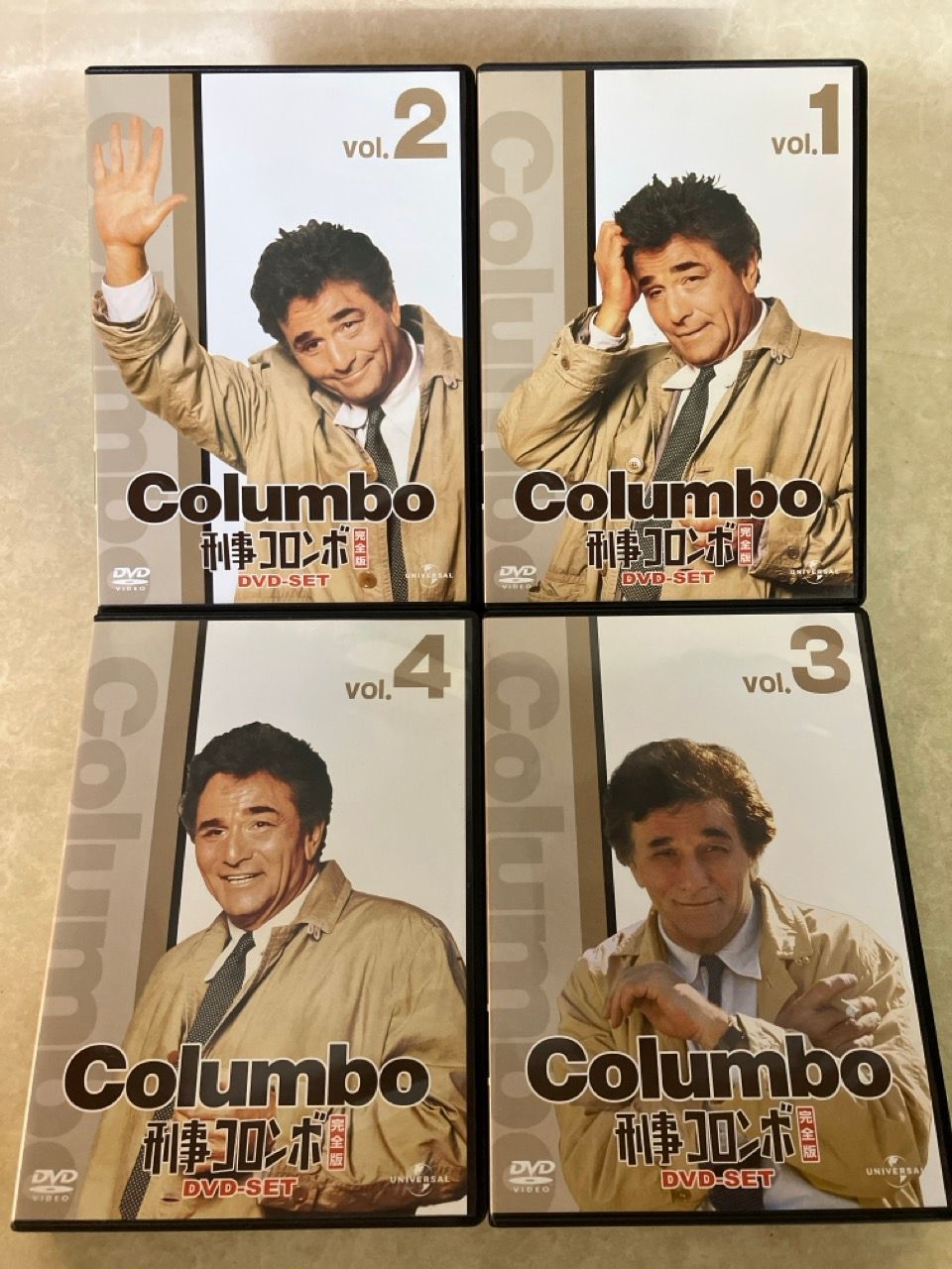 DVD 刑事コロンボ 完全版 DVD-SET VOL.1～4 - メルカリ
