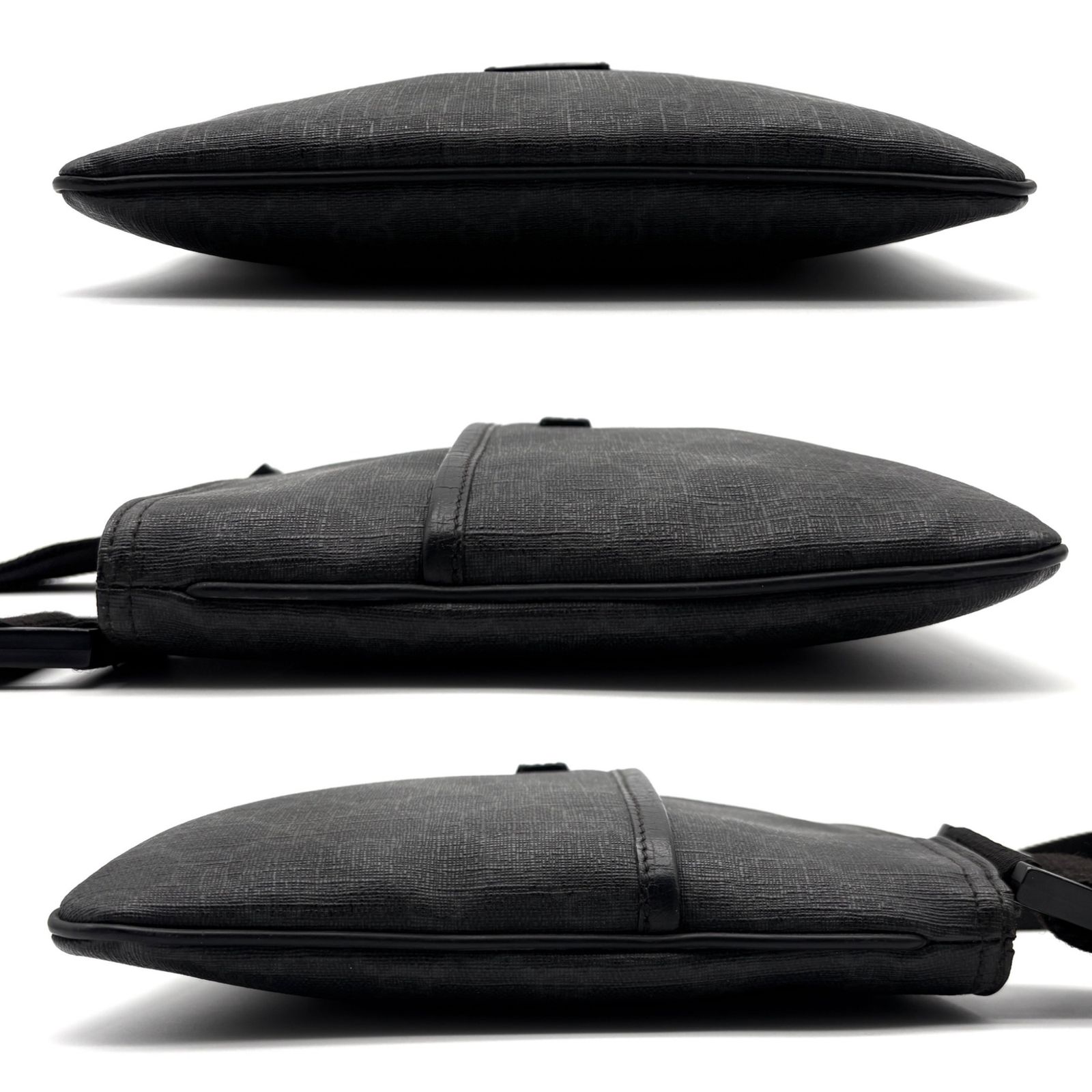 美品 GUCCI グッチ ショルダーバッグ サコッシュ GGスプリーム PVC