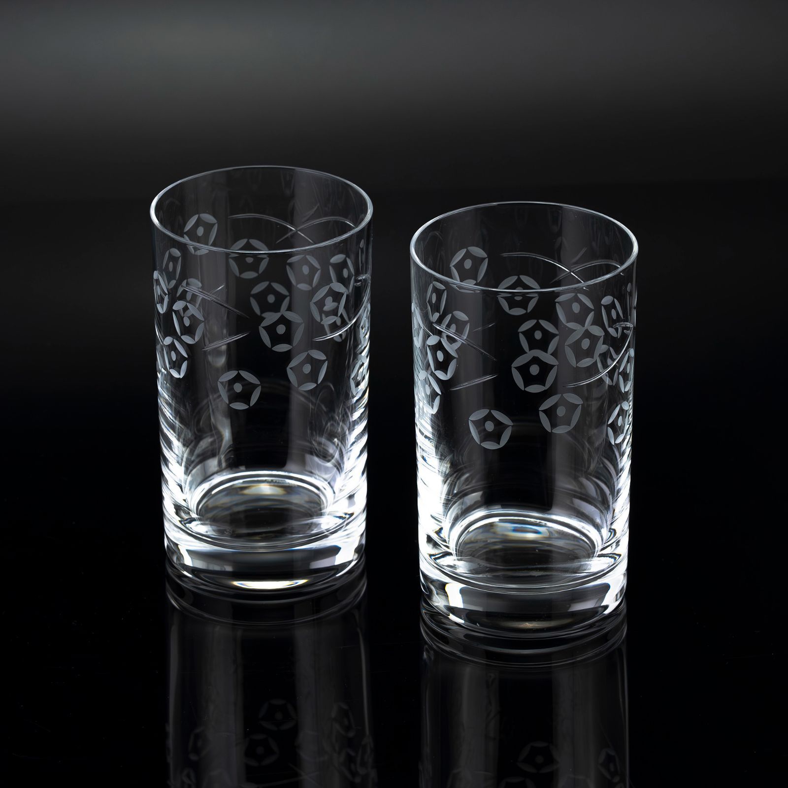 ティファニー TIFFANY＆Co. 朝顔 ASAGAO エッチング タンブラー ペア