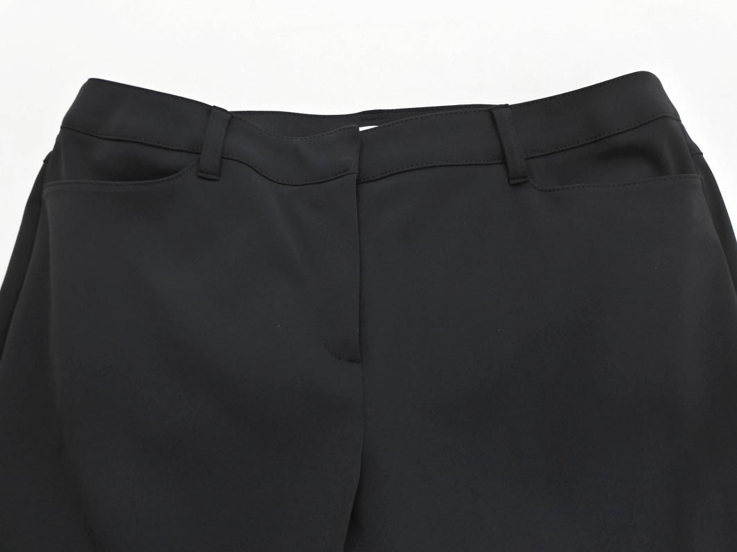 TO BE CHIC トゥービーシック 大きいサイズ リボン クロップド パンツ