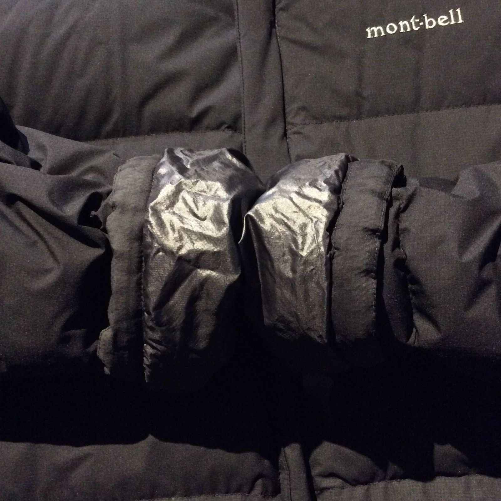 mont-bell ULトラベルダウン ハーフコート GORE-TEX INFINIUM ブラック 