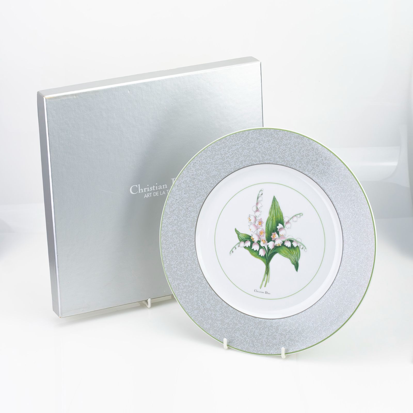 クリスチャンディオール ミリーラフォレ スズラン ディナープレート
