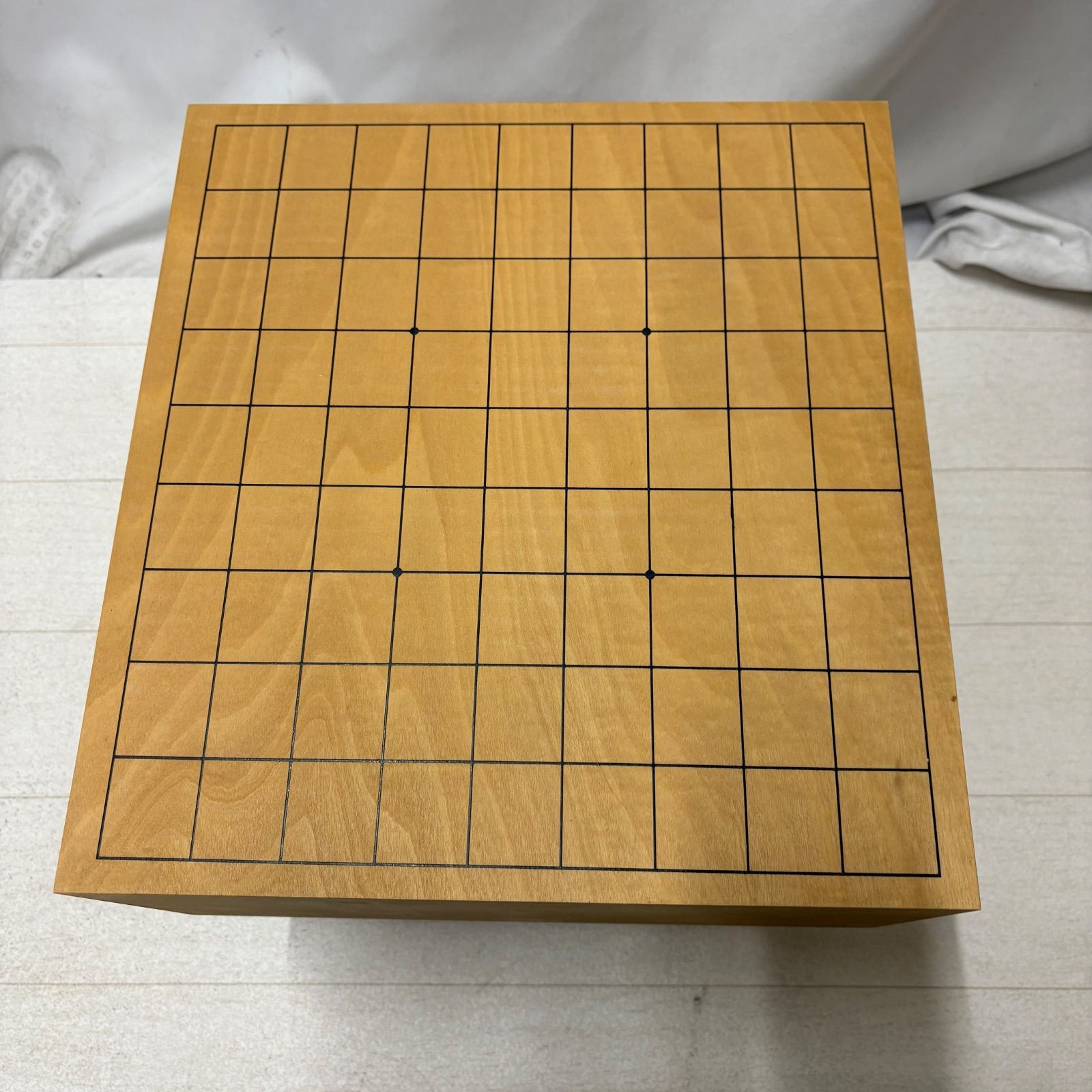昭和レトロ 木製 脚付き 将棋台 駒台 厚さ約14cm ボードゲーム 趣味