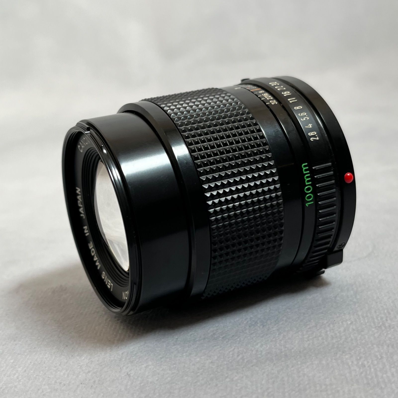 管2601-337】CANON キヤノン FD 100mm f2.8 単焦点 レンズ FDマウント