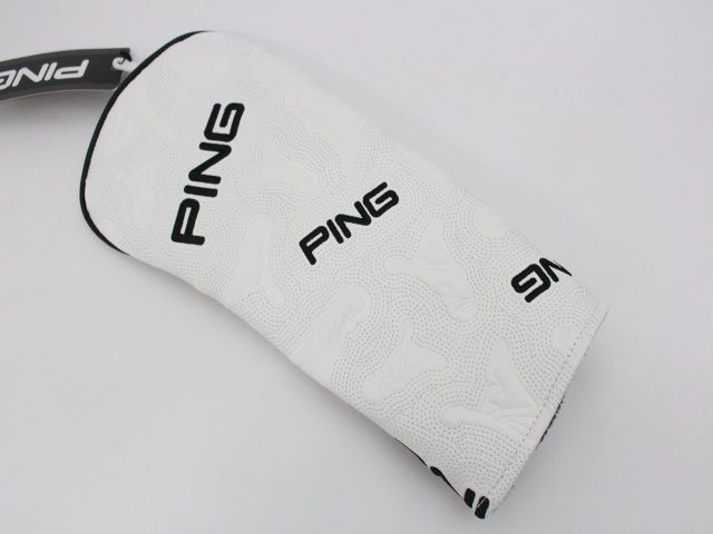 新品 ピン PING ICON ドライバー用 ヘッドカバー ホワイト 2026年継続