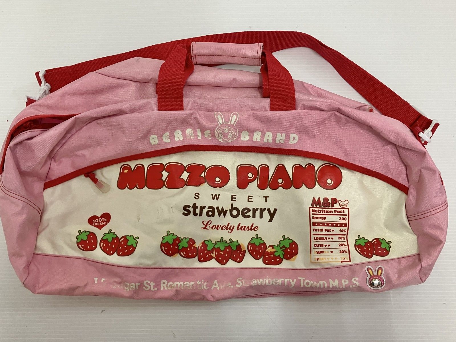 ◇ mezzo piano メゾピアノ ボストンバッグ ベリエちゃん 旅行かばん