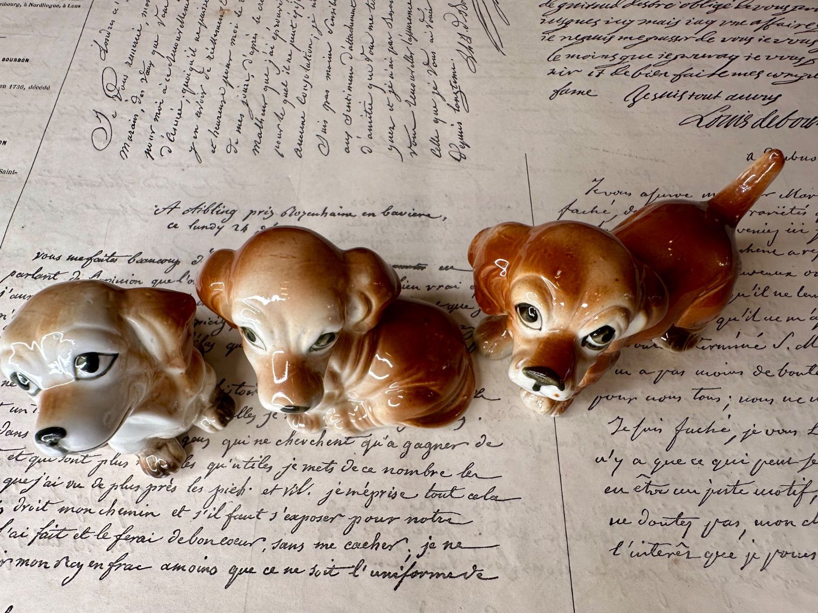 イギリス ヴィンテージ 陶磁器 可愛い犬のフィギリン ビーグル - メルカリ