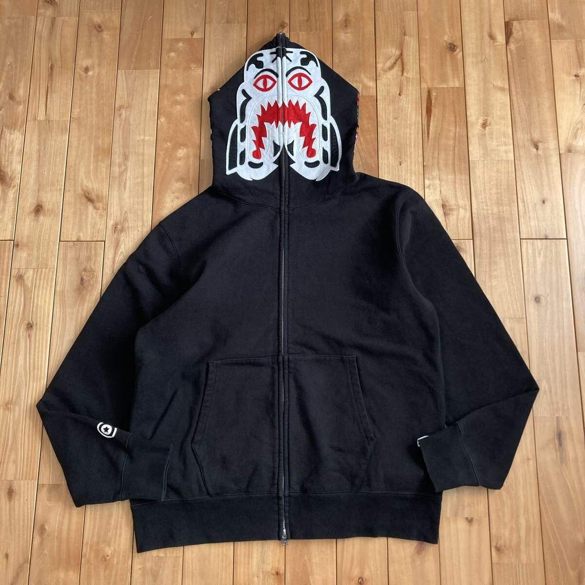☆XL☆ ホワイト タイガー パーカー a bathing ape BAPE Tiger full 