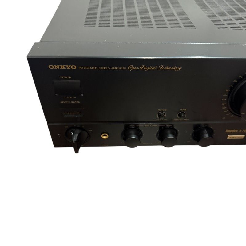 ONKYO Integra A-701XG プリメインアンプ 動作確認済み - メルカリ