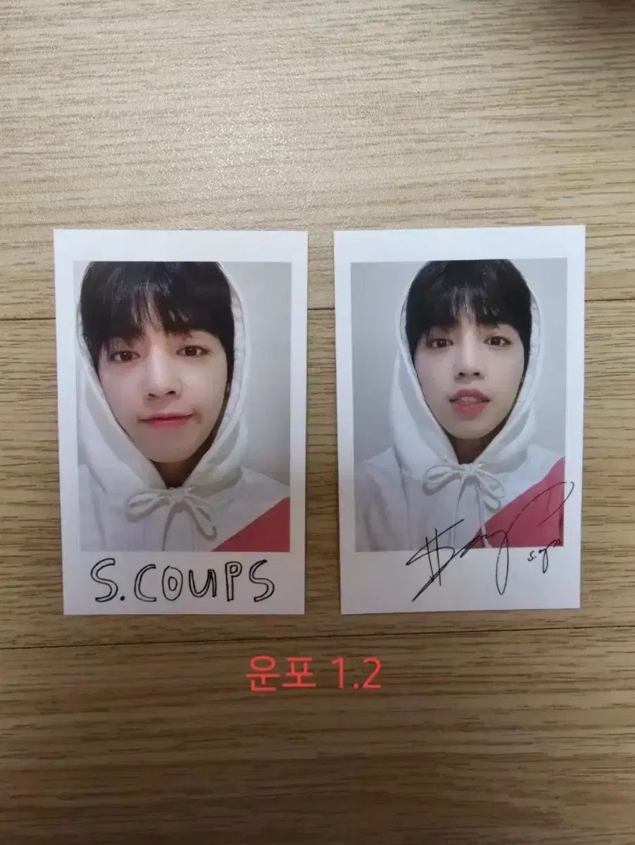 SEVENTEEN エスクプス(S.COUPS・スンチョル) CARAT LAND ケレン チェキ