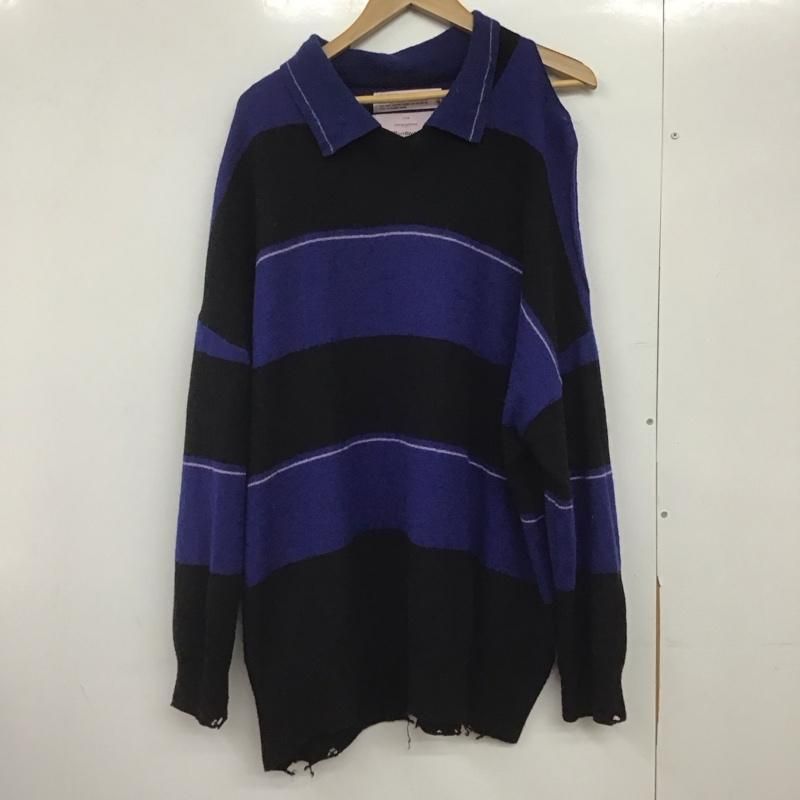 DAIRIKU ダイリク ニット、セーター 長袖 23SS K-4 Lager Border Knit