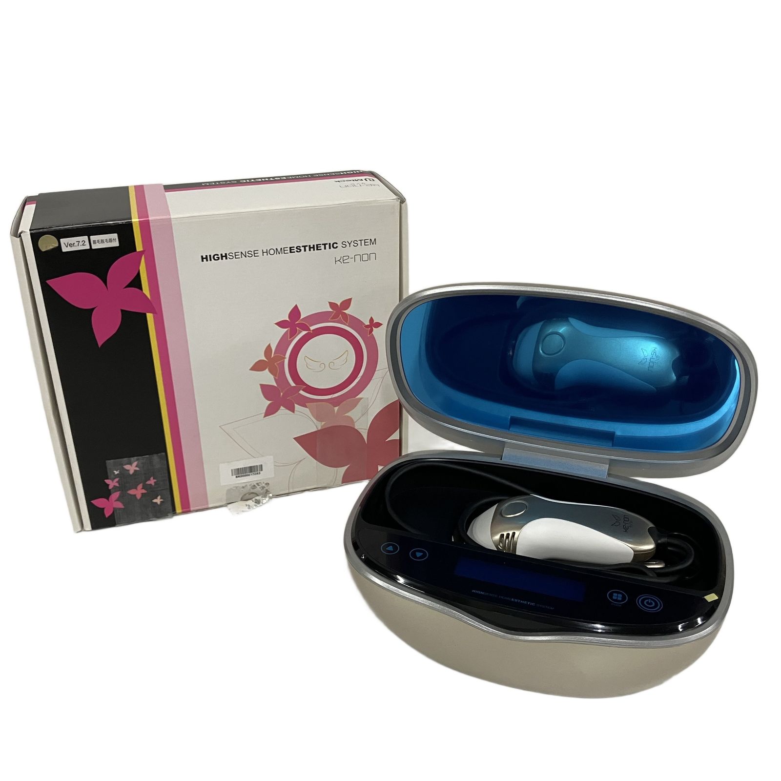 エムテック ケノン INPL-2080 脱毛器 v7.2 家庭用 フラッシュ式 家電